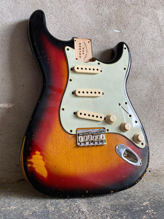 3 Tone Sunburst Hardtail SC Body GE0105