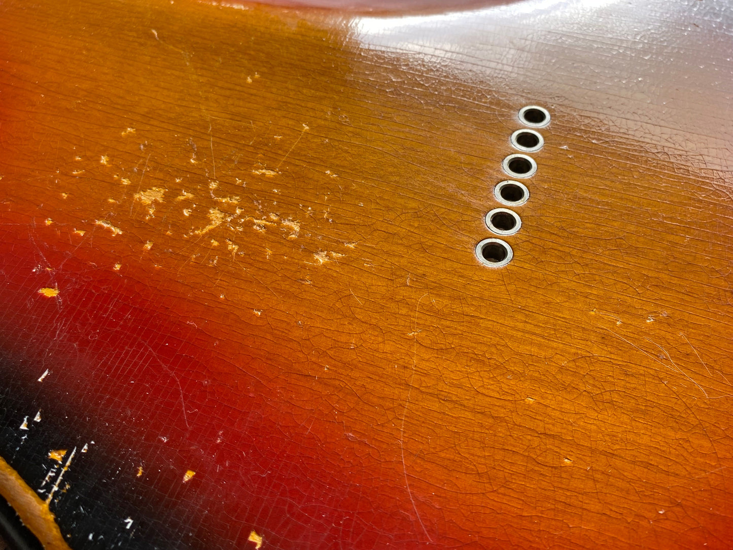 3 Tone Sunburst Hardtail SC Body GE0105